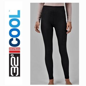 NWT 32 Degrees Cool Women's Ribbed Leggings Size M